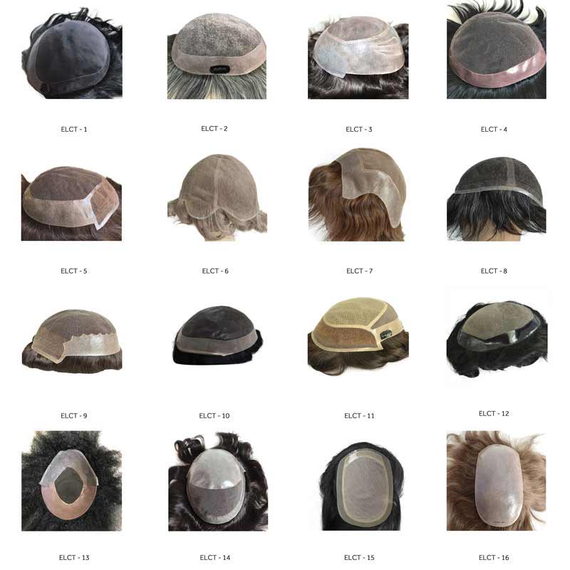 Lady hair pieces Indian remy human hair fine mono lace toupee for women cheap price women wig no chemical top quality